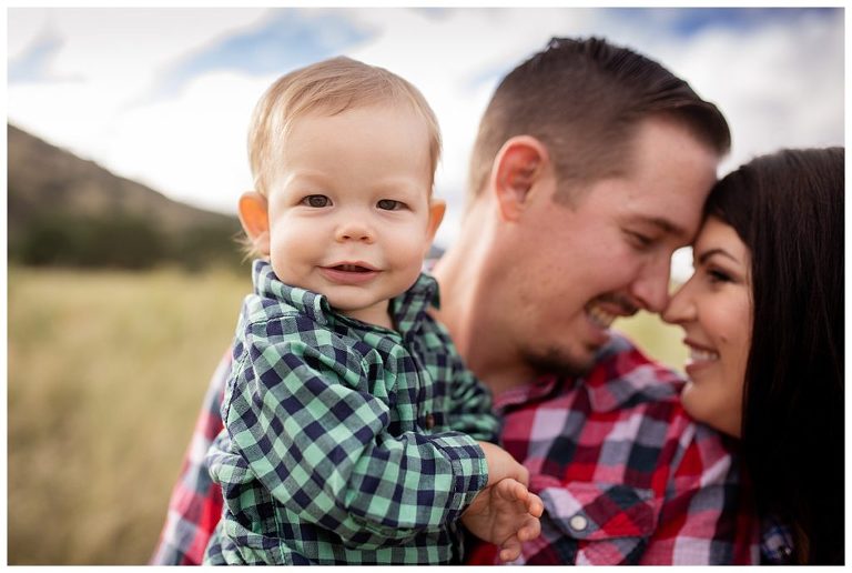 Family Session, One Boy, Happy Family, Sunny Arizona, Green in Tucson, Happy Family