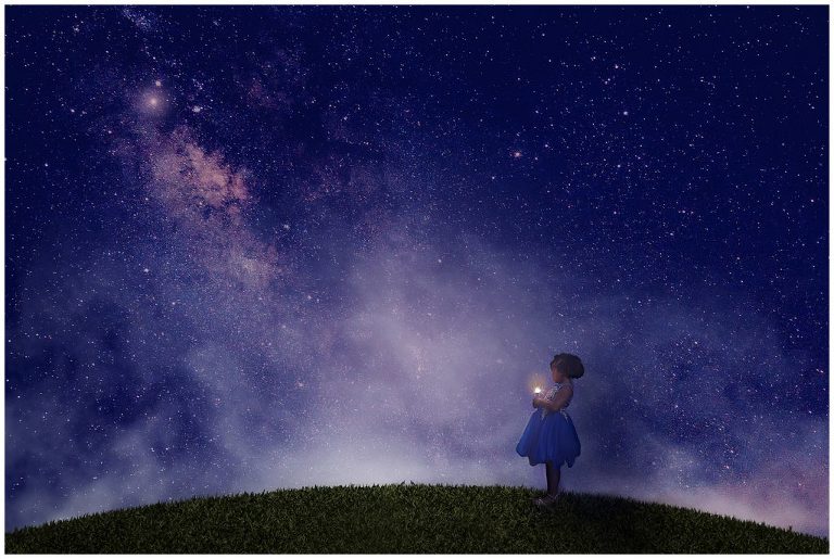 Girl with night sky photography  in Sierra Vista, Arizona