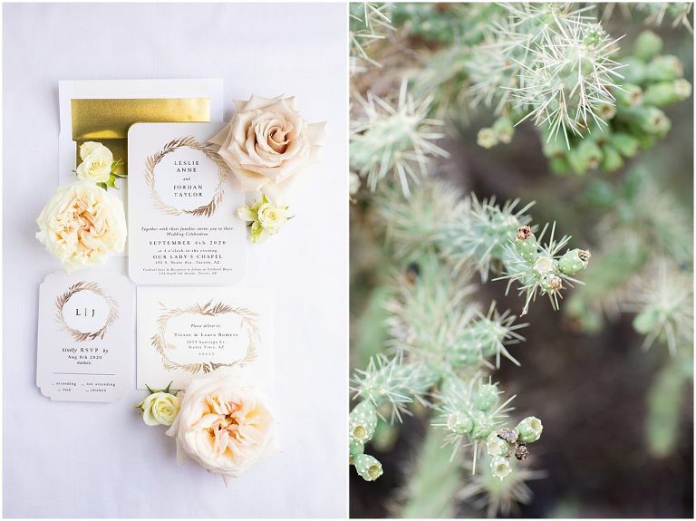 Portrait photography wedding details by Hannah Whaley in Tucson, Arizona.