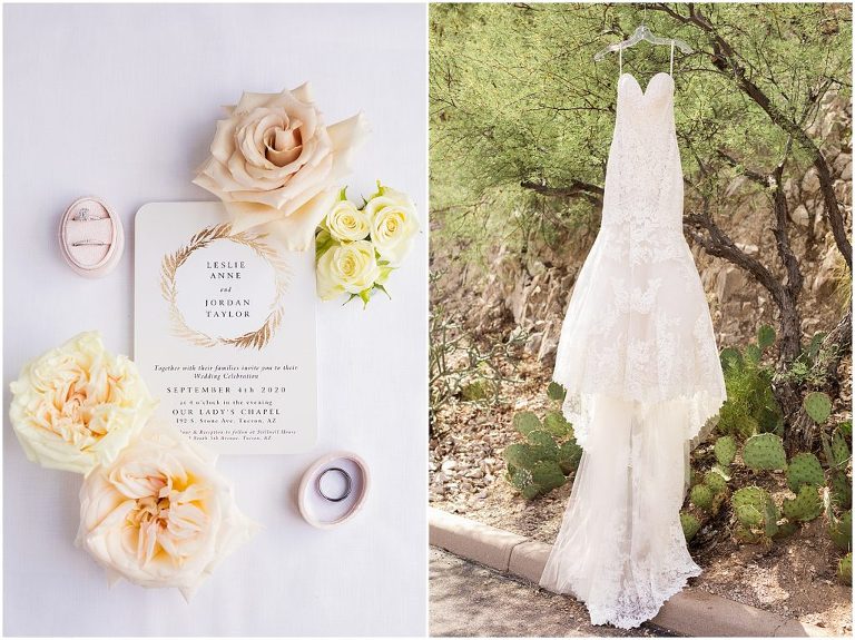 Portrait photography wedding details by Hannah Whaley in Tucson, Arizona.